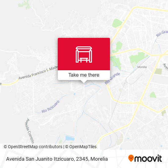 Avenida San Juanito Itzícuaro, 2345 map