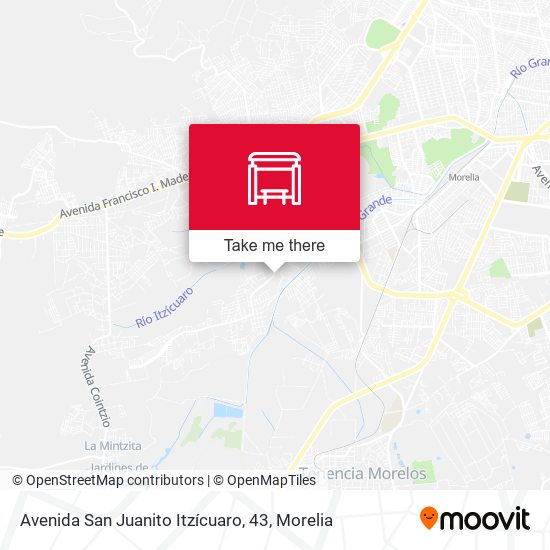 Mapa de Avenida San Juanito Itzícuaro, 43