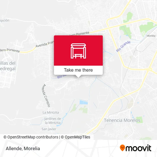 Allende map