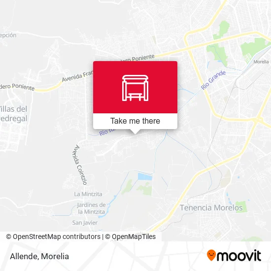 Allende map