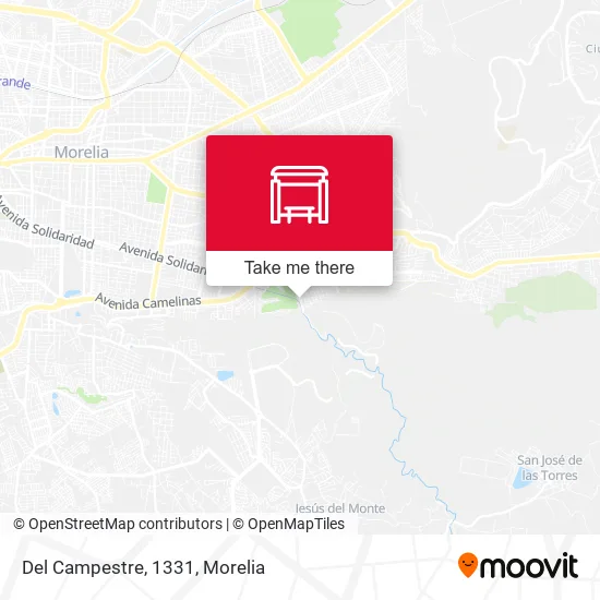 Del Campestre, 1331 map