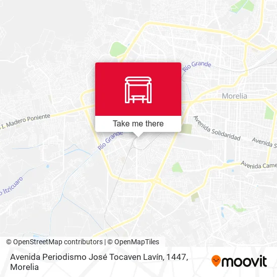 Avenida Periodismo José Tocaven Lavín, 1447 map