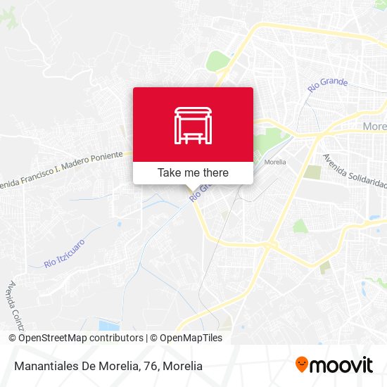 Manantiales De Morelia, 76 map
