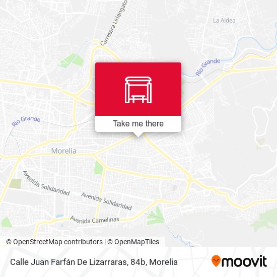 Mapa de Calle Juan Farfán De Lizarraras, 84b