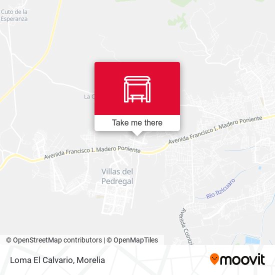 Mapa de Loma El Calvario