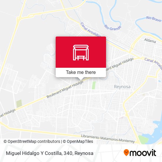Miguel Hidalgo Y Costilla, 340 map