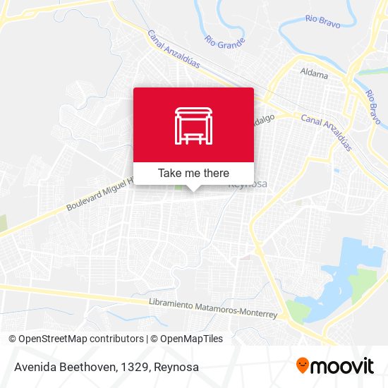 Avenida Beethoven, 1329 map