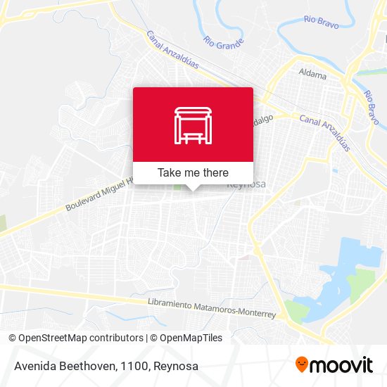Avenida Beethoven, 1100 map
