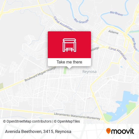 Avenida Beethoven, 3415 map