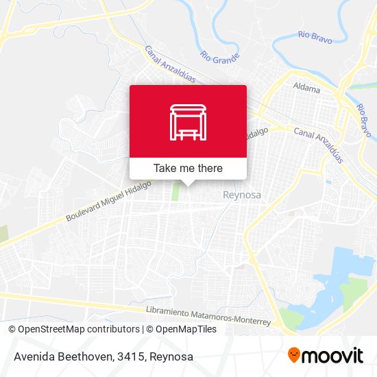 Mapa de Avenida Beethoven, 3415