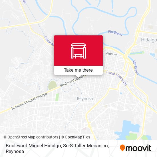 Mapa de Boulevard Miguel Hidalgo, Sn-S Taller Mecanico