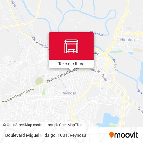 Boulevard Miguel Hidalgo, 1001 map