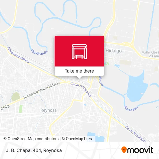 J. B. Chapa, 404 map