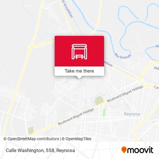 Mapa de Calle Washington, 558