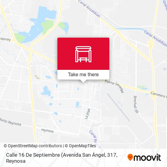 Mapa de Calle 16 De Septiembre