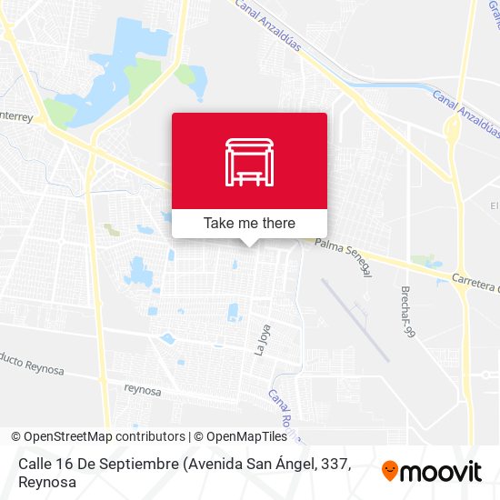 Mapa de Calle 16 De Septiembre