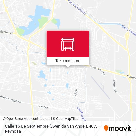 Calle 16 De Septiembre (Avenida San Ángel), 407 map