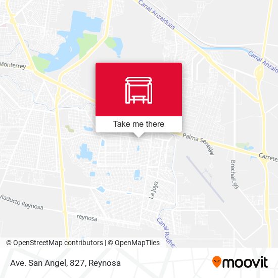 Mapa de Ave. San Angel, 827