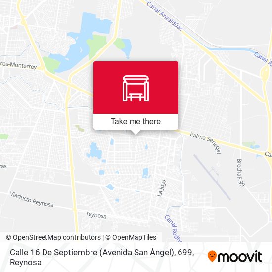 Calle 16 De Septiembre (Avenida San Ángel), 699 map