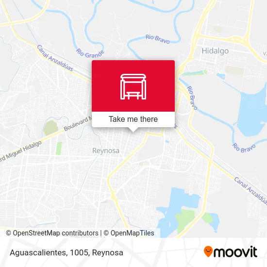 Aguascalientes, 1005 map