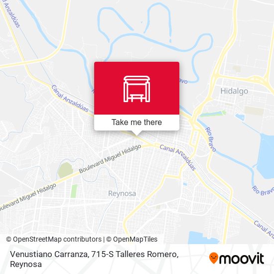 Mapa de Venustiano Carranza, 715-S Talleres Romero