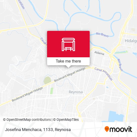 Josefina Menchaca, 1133 map