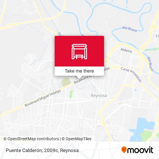 Puente Calderón, 2009c map