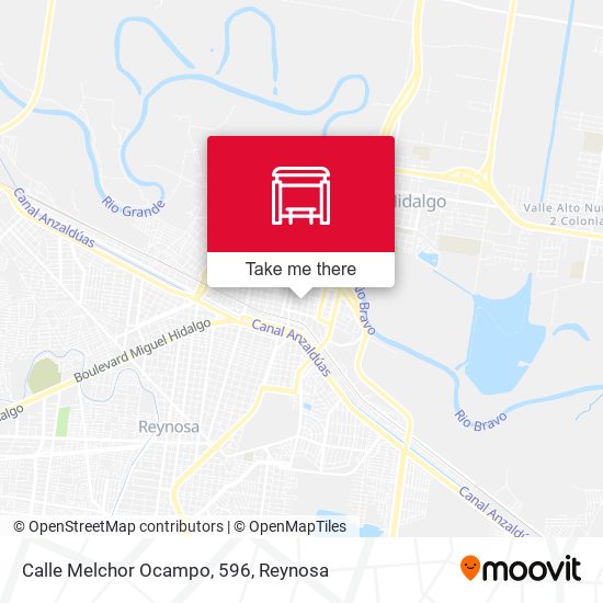 Mapa de Calle Melchor Ocampo, 596