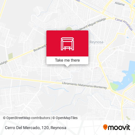Mapa de Cerro Del Mercado, 120
