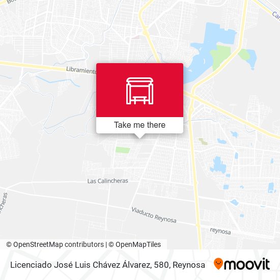 Mapa de Licenciado José Luis Chávez Álvarez, 580