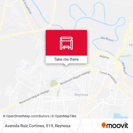 Avenida Ruiz Cortines, 519 map