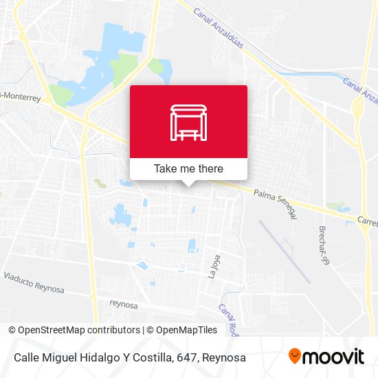 Calle Miguel Hidalgo Y Costilla, 647 map