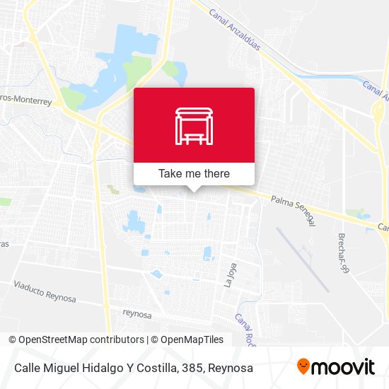 Calle Miguel Hidalgo Y Costilla, 385 map
