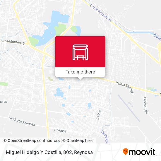 Mapa de Miguel Hidalgo Y Costilla, 802