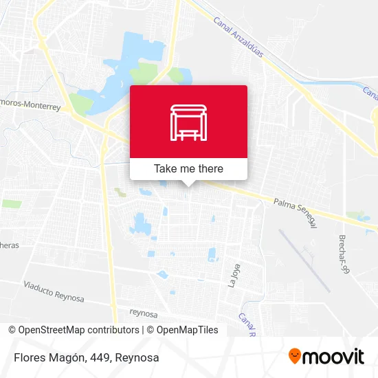 Flores Magón, 449 map