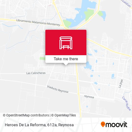 Mapa de Heroes De La Reforma, 612a