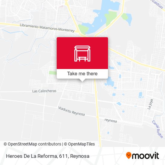 Mapa de Heroes De La Reforma, 611