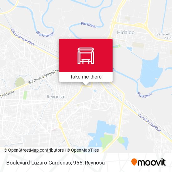 Boulevard Lázaro Cárdenas, 955 map