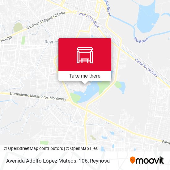 Avenida Adolfo López Mateos, 106 map