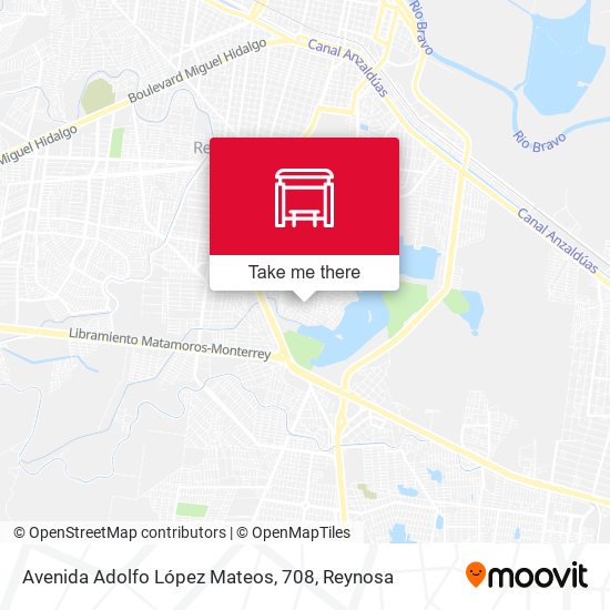 Avenida Adolfo López Mateos, 708 map