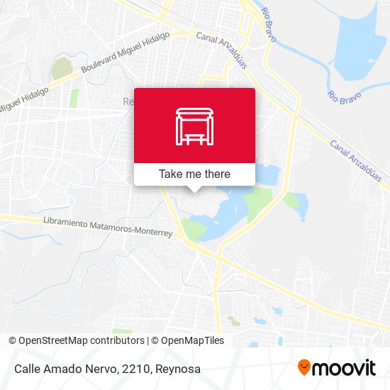 Mapa de Calle Amado Nervo, 2210