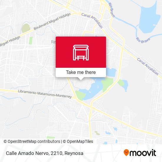 Mapa de Calle Amado Nervo, 2210
