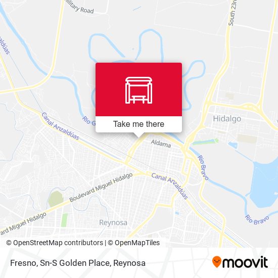 Mapa de Fresno, Sn-S Golden Place