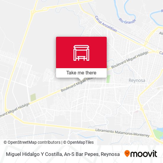 Miguel Hidalgo Y Costilla, An-S Bar Pepes map
