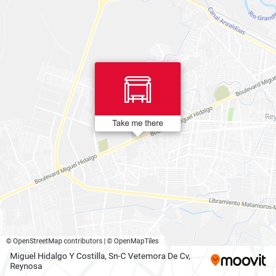 Miguel Hidalgo Y Costilla, Sn-C Vetemora De Cv map