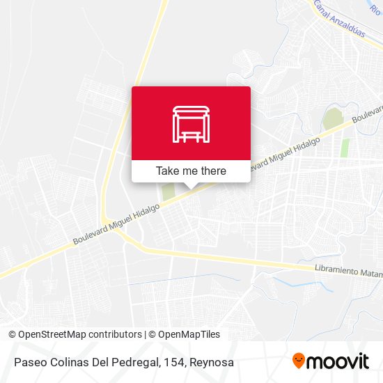 Paseo Colinas Del Pedregal, 154 map