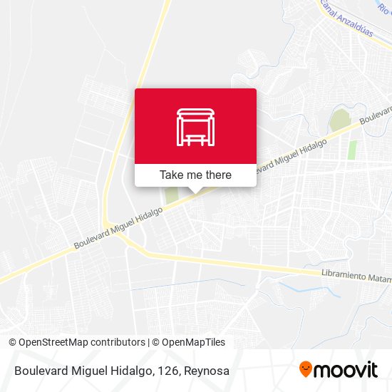 Boulevard Miguel Hidalgo, 126 map