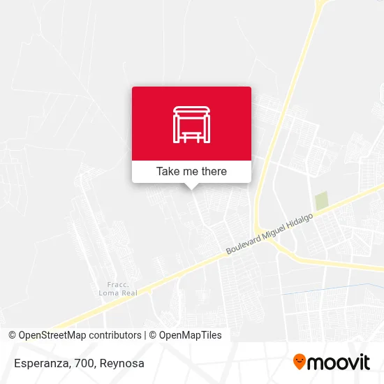 Esperanza, 700 map