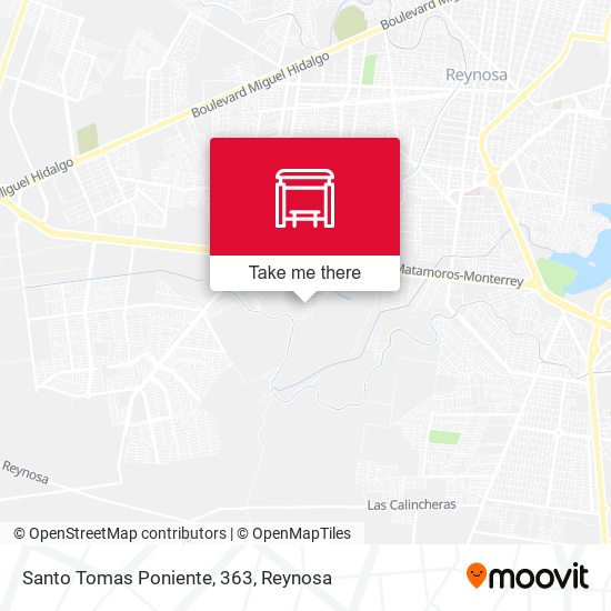 Mapa de Santo Tomas Poniente, 363