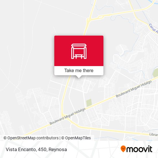 Vista Encanto, 450 map